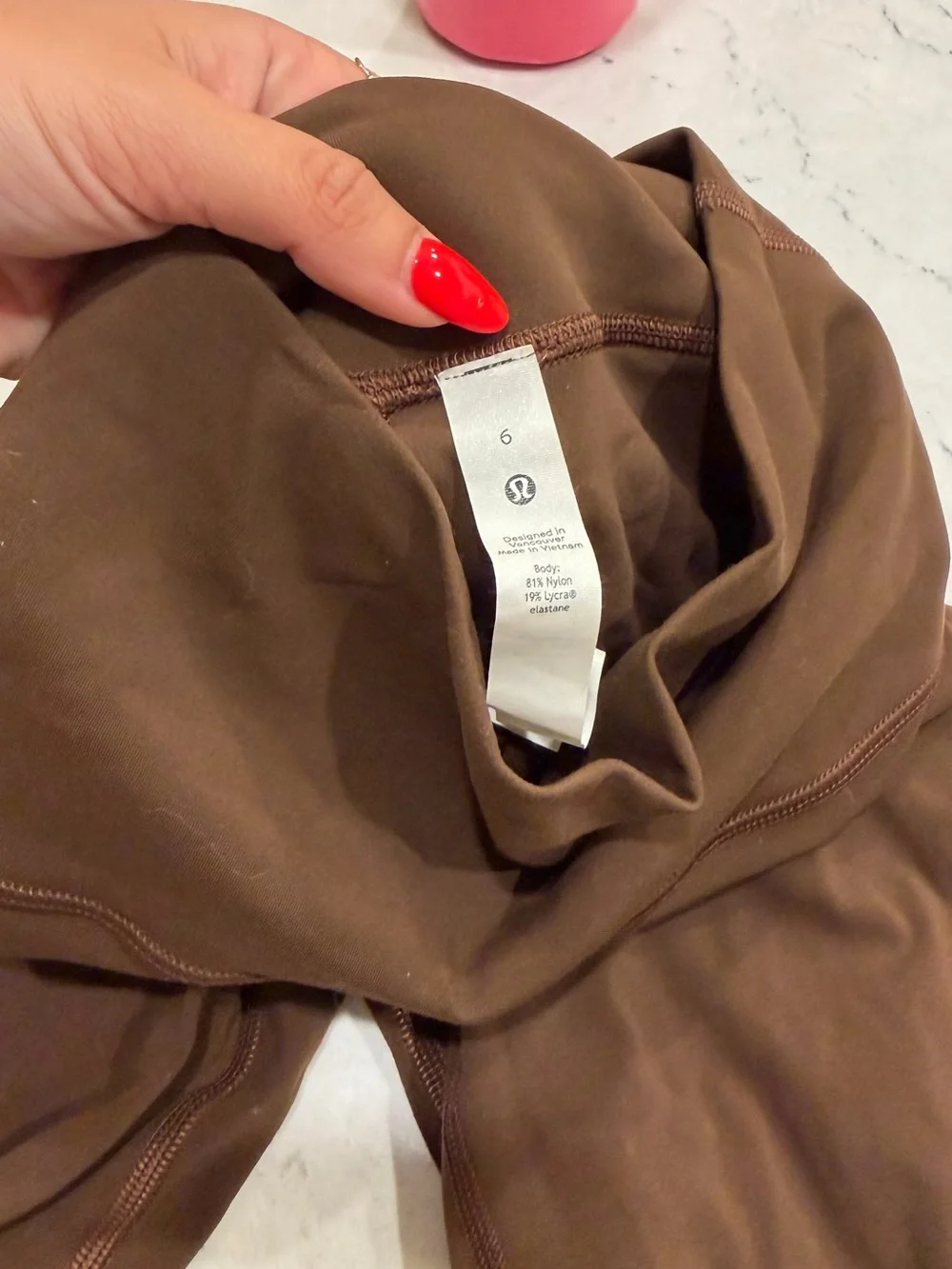 Lululemon align 28” Brown High-Waist Leggings